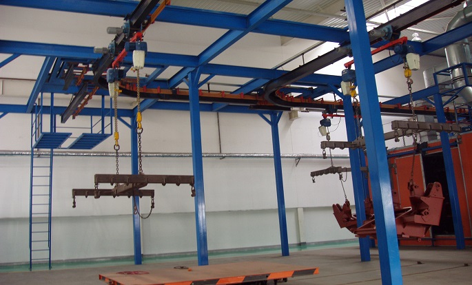 工件輥道通過(guò)式輸送系統(tǒng)