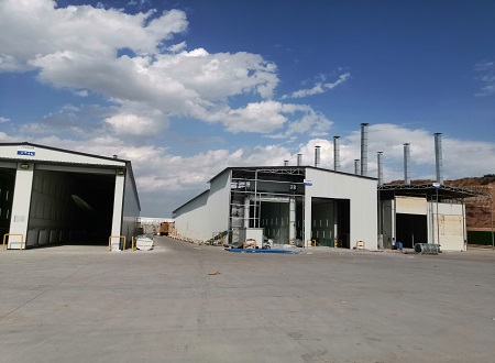 風(fēng)電葉片涂裝線現(xiàn)場案例1