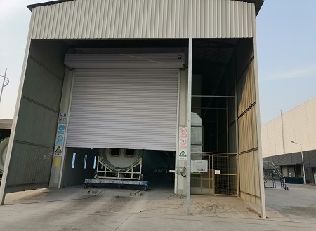 風(fēng)電葉片涂裝線現(xiàn)場(chǎng)案例