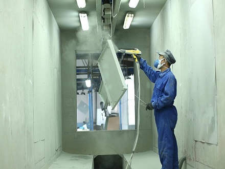 航空航天涂裝生產(chǎn)線客戶案例現(xiàn)場6