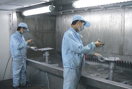 結(jié)構(gòu)件水簾噴漆房、