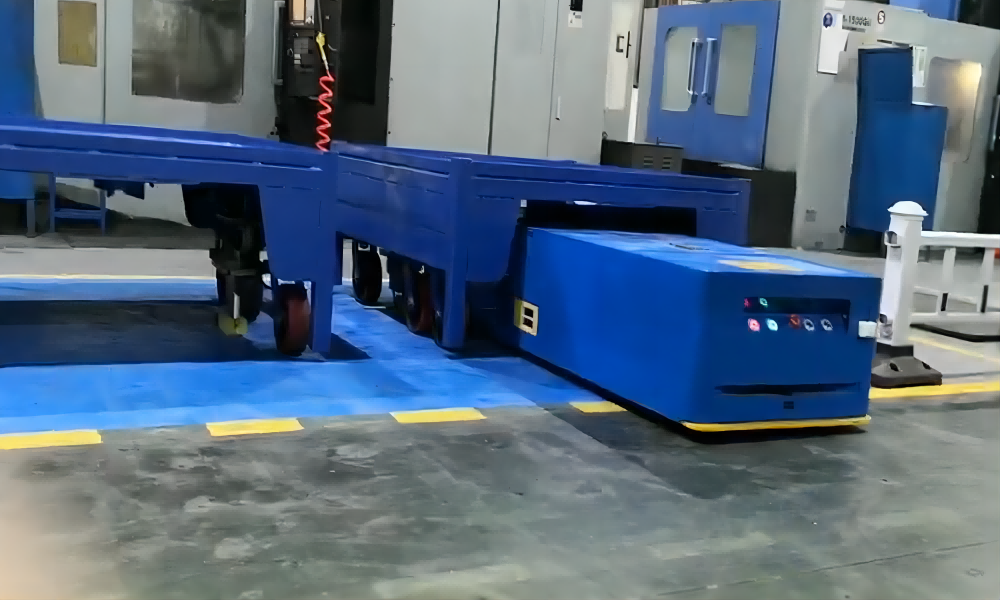 20噸重載AGV小車應用圖片 20噸重載AGV小車應用圖片